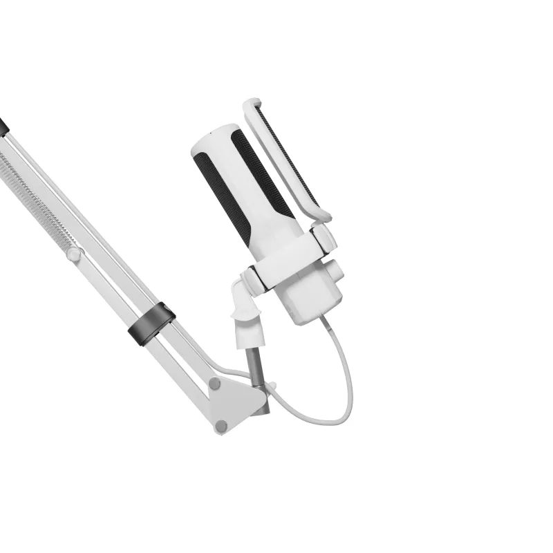 GENESIS Radium 251 White – Žaidimų konsolės mikrofonas