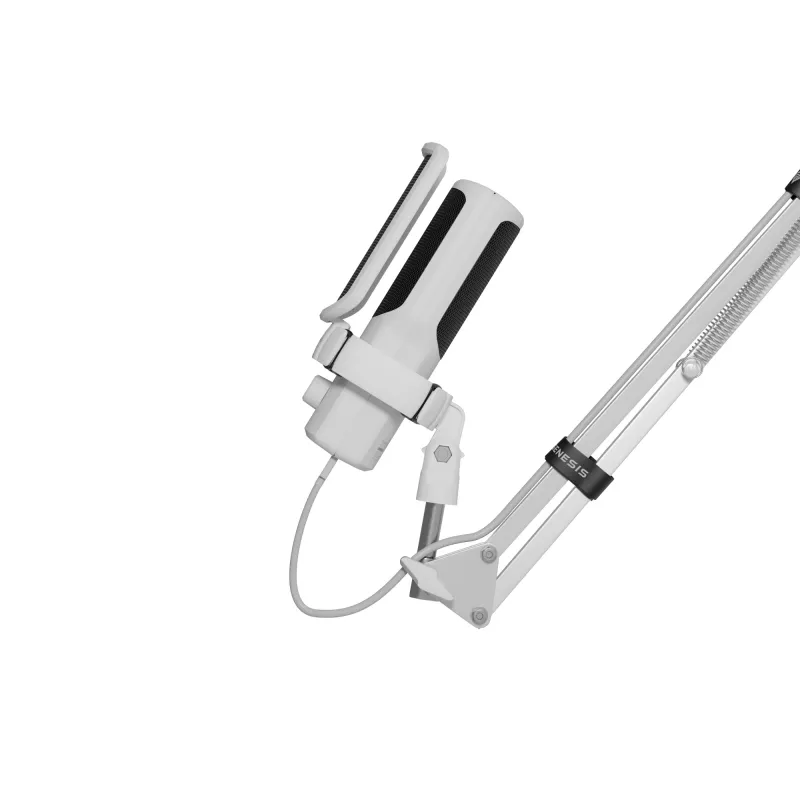 GENESIS Radium 251 White – Žaidimų konsolės mikrofonas
