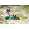 Traktorius vaikams Lena GIGA TRUCKS ZL-02123 su kastuvu ir priekaba