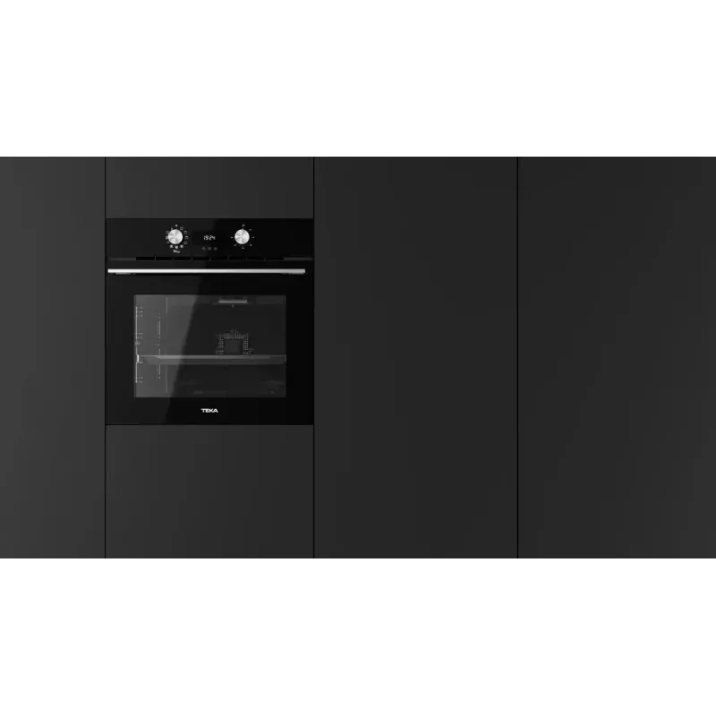 Įmontuojama elektrinė orkaitė Teka HLB 8416 BK, 71 l