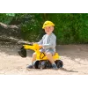 Važinėjamas ekskavatorius Lena GIGA TRUCKS Excavator PRO 4 ratai plastikas plienas