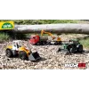 Mechaninis traktoriukas Lena Deutz-Fahr Worxx su atkabinama priekaba, 74 cm
