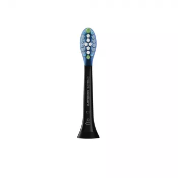 Philips Premium Plaque Defence HX9045/88 šepetėlių galvutės 4+1 pakuotė 5 vnt. Juodos
