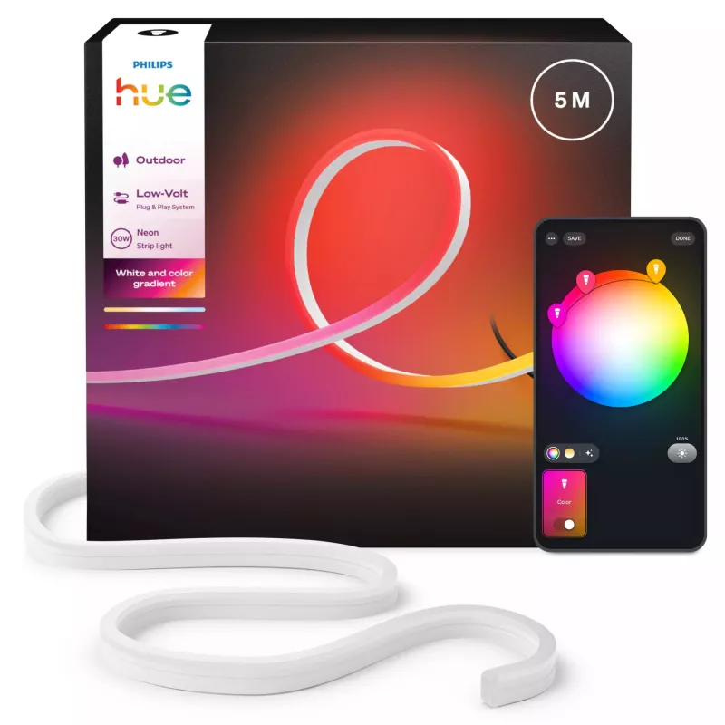 Philips išmanioji LED lemputė su Bluetooth 30 W balto silikono korpusas 220–240 V