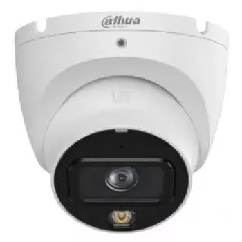 IP stebėjimo kamera Dahua Technology IPC-HDW1839T-A-IL-0280B-S6 — bokštelinis, 8 MP (3840×2160), lubinis montavimas, laidinis, PoE, vidaus/lauko, balta