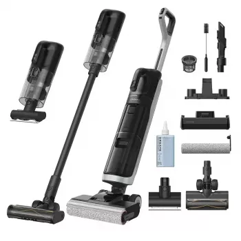 Dreame H14 Dual belaidis šlapias ir sausas siurblys, be maišelio, 0,35 l, juodas, 5000 mAh