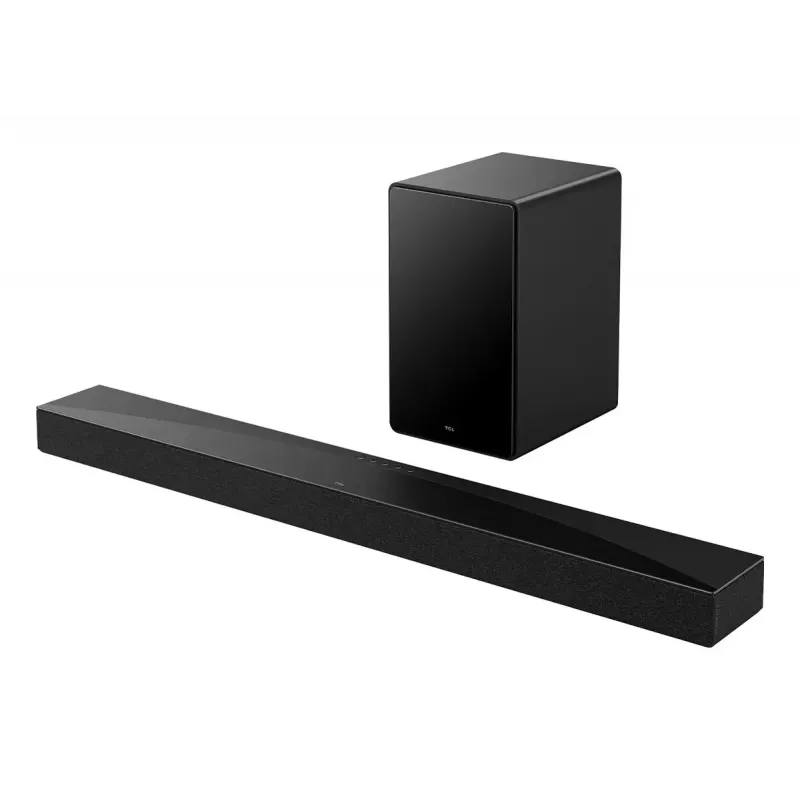 Garsiakalbis TCL Q Q65H 5.1ch namų kino sistema, 580 W RMS, belaidis aktyvus žemų dažnių garsiakalbis 100 W, Dolby Atmos/DTS:X, juoda