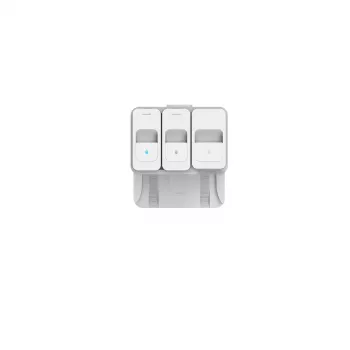 Robotas dulkių siurblys EZVIZ RS20 Pro — Li‑Ion 5200 mAh, 220 min veikimo laikas, 7200 Pa siurbimas, savaime išsituštinanti bazė, LiDAR navigacija, 0,35 L dulkių maišelis, šlapias valymas, baltas