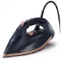 Sausas ir garinis lygintuvas Philips DST7510/80 — 3200 W, SteamGlide Elite padas, 0,3 L bakelis, 2 m laidas, 1,669 kg, juodas
