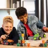 Schleich ELDRADOR CREATURES Lava CrashMobile Mini Creature – trinties varomas žaislinis automobilis su lavos šarvais