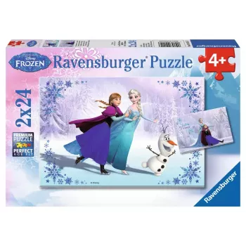 Dėlionė Ravensburger Sisters Always (2×24 detalės)
