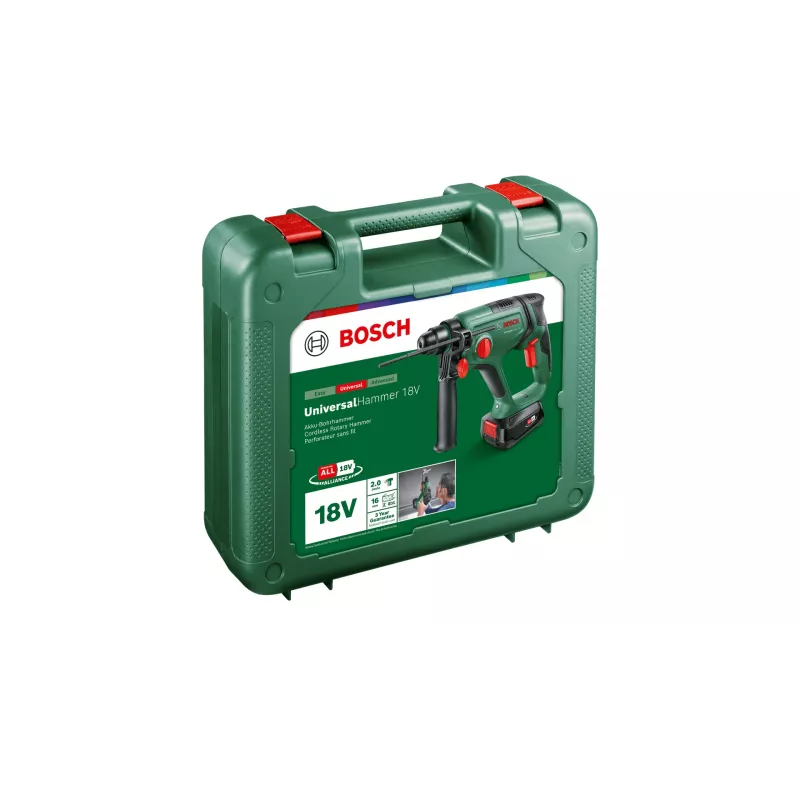 Bosch UniversalHammer 18V SDS Plus – akumuliatorinis sraigtinis plaktukas