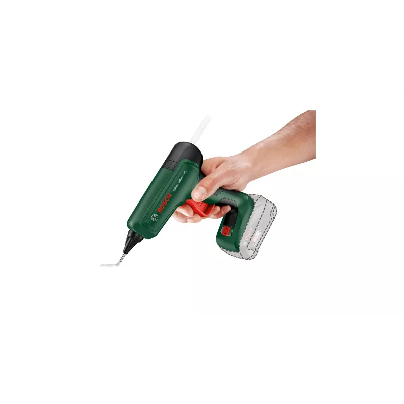 Klijų pistoletas Bosch AdvancedGlue 18V belaidis, 11 mm klijų lazdelėms