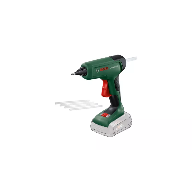 Klijų pistoletas Bosch AdvancedGlue 18V belaidis, 11 mm klijų lazdelėms
