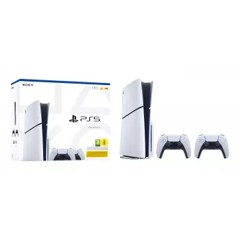 Sony PlayStation 5 žaidimų konsolė 1 TB Wi-Fi juoda, balta