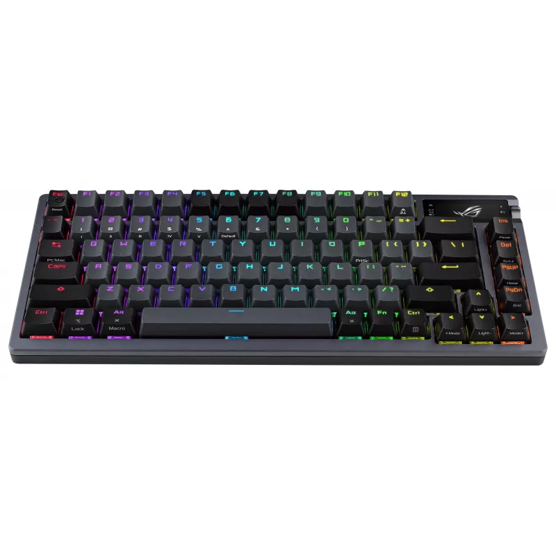 Belaidė mechaninė klaviatūra ASUS ROG Azoth Black 90MP0316-BKUA01, RGB apšvietimas