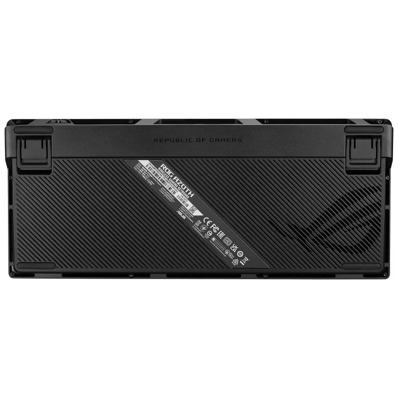 Belaidė mechaninė klaviatūra ASUS ROG Azoth Black 90MP0316-BKUA01, RGB apšvietimas