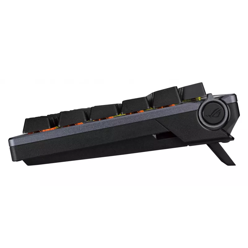 Belaidė mechaninė klaviatūra ASUS ROG Azoth Black 90MP0316-BKUA01, RGB apšvietimas