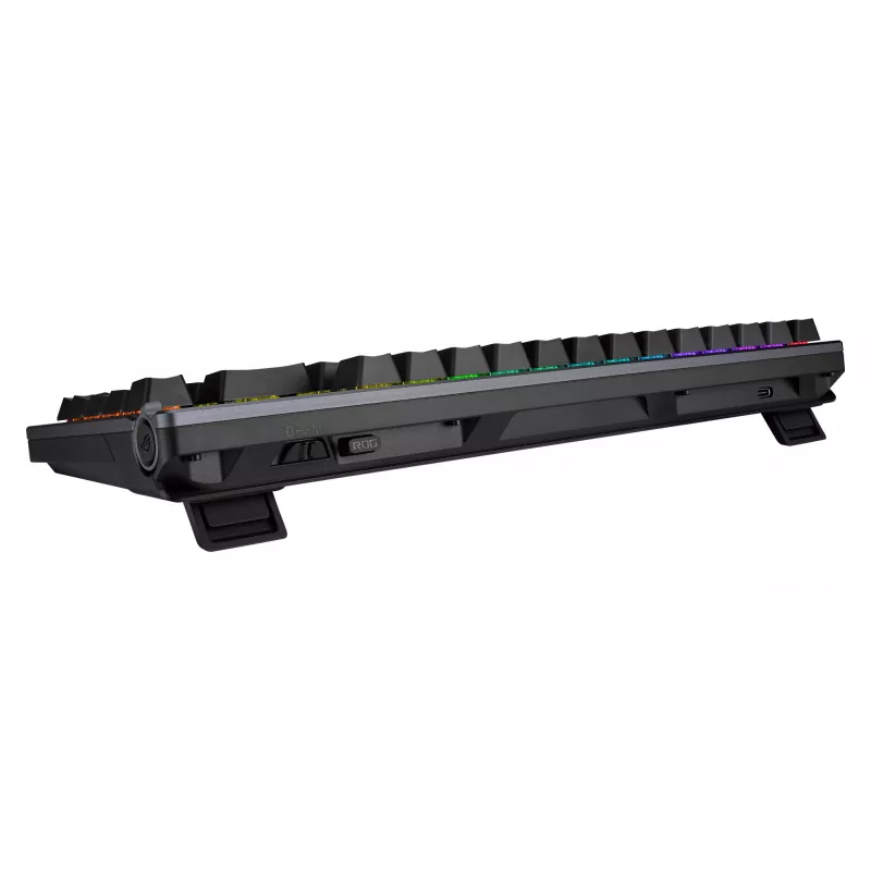 Belaidė mechaninė klaviatūra ASUS ROG Azoth Black 90MP0316-BKUA01, RGB apšvietimas