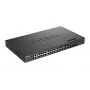 D-Link Layer 3 Stackable 10 Gigabit Managed Switches, valdomas, L3, Fast Ethernet (10/100), Full duplex, montuojamas į stelažą