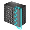D-Link Layer 3 Stackable 10 Gigabit Managed Switches, valdomas, L3, Fast Ethernet (10/100), Full duplex, montuojamas į stelažą