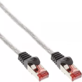 InLine Patch kabelis S/FTP PiMF Cat.6 250MHz PVC varis permatomas 25m