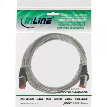 InLine Patch kabelis S/FTP PiMF Cat.6 250MHz PVC varis permatomas 25m