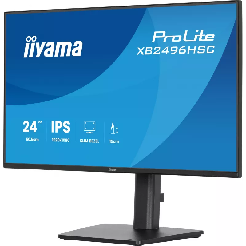 Monitorius iiyama ProLite XB2496HSC-B1 23.8 colių Full HD LED juodas