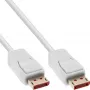 InLine 17201W DisplayPort kabelis, DisplayPort–DisplayPort, 1 m, baltas