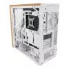 Korpusas Lian Li Lancool 217 Midi Tower – balta su medžiu, ATX/EATX/Micro-ITX, 2x120mm priekyje, 1x140mm gale, 1×3.5 col. + 8×2.5 col.