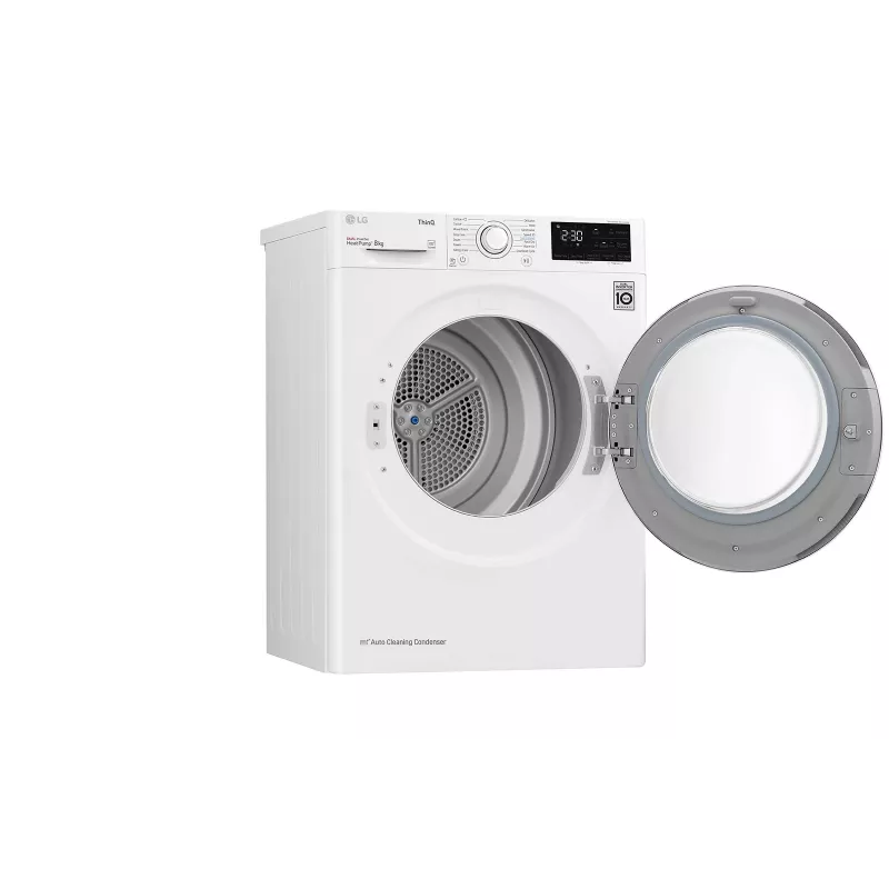 LG RH80V3AV6N džiovinimo mašina Laisvai pastatoma Pakrovimas iš priekio 8 kg Balta