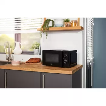Beko MOC20100BFB juoda mikrobangų krosnelė Solo 20 L 700 W