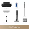 Dreame H12 Pro FlexReach, 2-in-1 šluotinis dulkių siurblys, Bekonteinis, Juodas, 0,78 L, 0,7 L, Stačiakampis