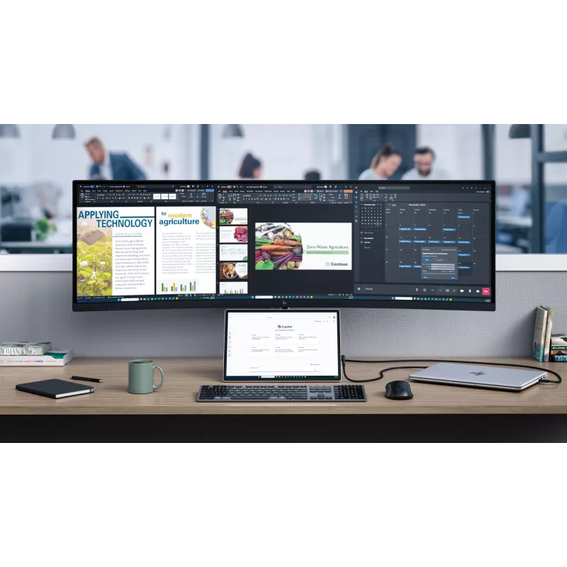 HP Series 5 Pro 14 colių WQXGA nešiojamas monitorius - 514pn