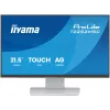 Monitorius IIYAMA ProLite T2252MSC-W2AG 21,4 col. (54,5 cm) Full HD 1920x1080 LCD liečiamasis, 5 ms, USB 3.2 šakotuvas, garsiakalbiai, VESA, baltas