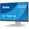 Monitorius IIYAMA ProLite T2252MSC-W2AG 21,4 col. (54,5 cm) Full HD 1920x1080 LCD liečiamasis, 5 ms, USB 3.2 šakotuvas, garsiakalbiai, VESA, baltas