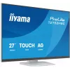 27 colių IIYAMA ProLite T2752MSC-W1AG liečiamasis LCD monitorius 1920x1080 Full HD baltas, 5 ms, USB 3.2 Gen1, garsiakalbiai, VESA