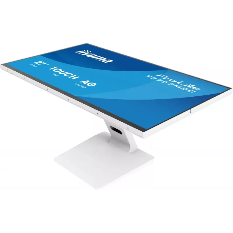 27 colių IIYAMA ProLite T2752MSC-W1AG liečiamasis LCD monitorius 1920x1080 Full HD baltas, 5 ms, USB 3.2 Gen1, garsiakalbiai, VESA