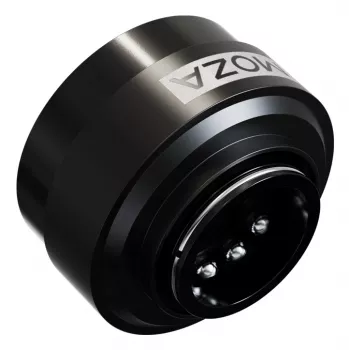 Greito atjungimo adapteris lenktyninio vairo pagrindui USA Gear RS07 — juodas, 1 vnt.