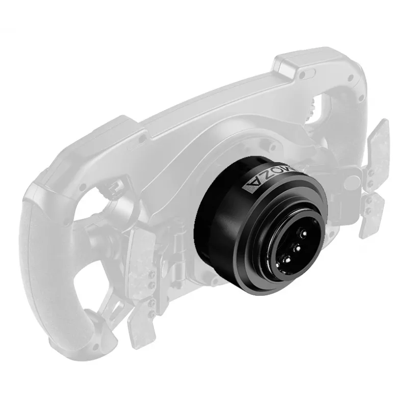 Greito atjungimo adapteris lenktyninio vairo pagrindui USA Gear RS07 — juodas, 1 vnt.