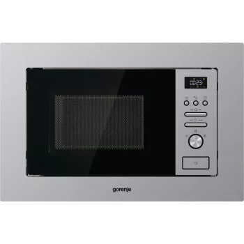 Gorenje BM201AG1X Įmontuojama grilio mikrobangų krosnelė 20 L 800 W Nerūdijantis plienas