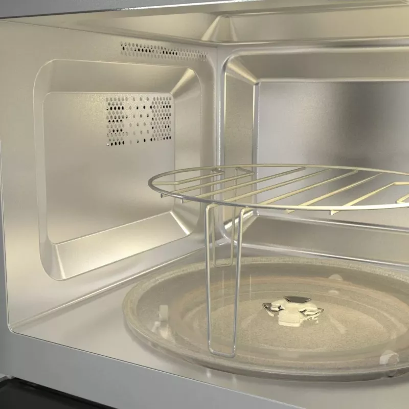 Gorenje BM201AG1X Įmontuojama grilio mikrobangų krosnelė 20 L 800 W Nerūdijantis plienas