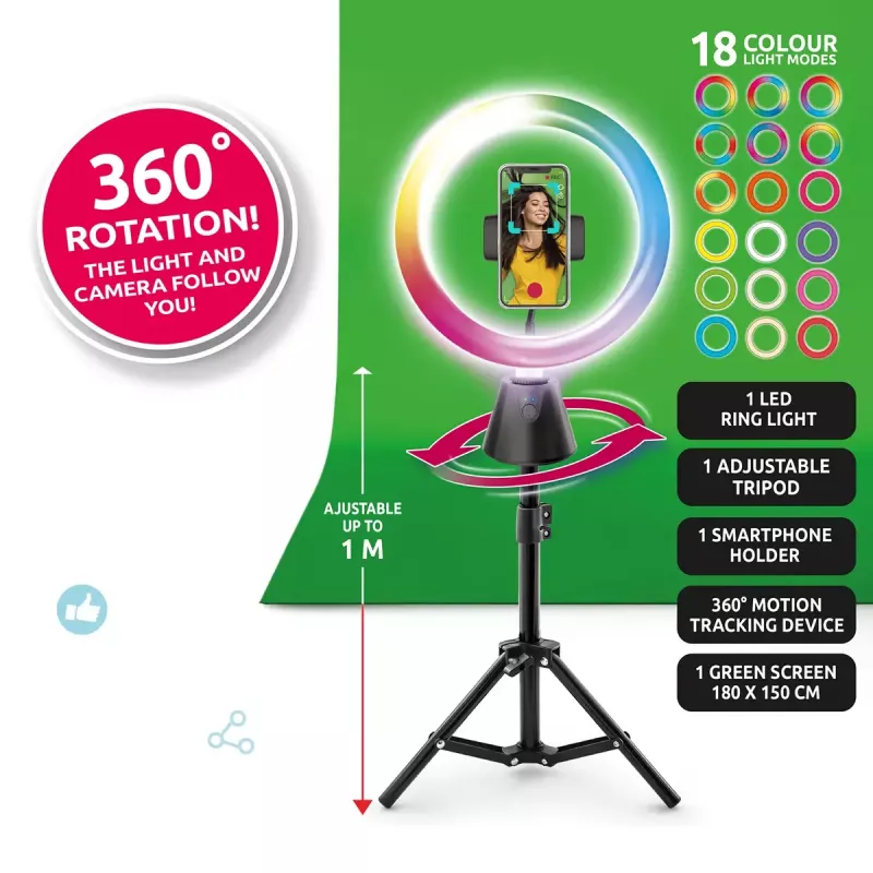 Sukamasis studijos rinkinys Canal Toys INF028CL 360 laipsnių – vaikų kūrybinis rinkinys