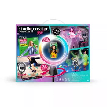 Sukamasis studijos rinkinys Canal Toys INF028CL 360 laipsnių – vaikų kūrybinis rinkinys
