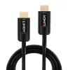 Lindy 10m Fibre Optic Hybrid Ultra High Speed HDMI laidas, 10 m, HDMI A tipo (standartinis), HDMI A tipo (standartinis), 48 Gbit/s, garso grįžtamasis kanalas (ARC), juoda