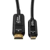 Microconnect USB3.1CHDMI10OP aktyvus optinis vaizdo kabelio adapteris 10 m USB Type-C – HDMI juodas