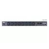 ATEN PE6108G 1U 8 lizdų C13 stebimas PDU su C20 kištuku 10A + nemokama Eco PDU Manager programinė įranga