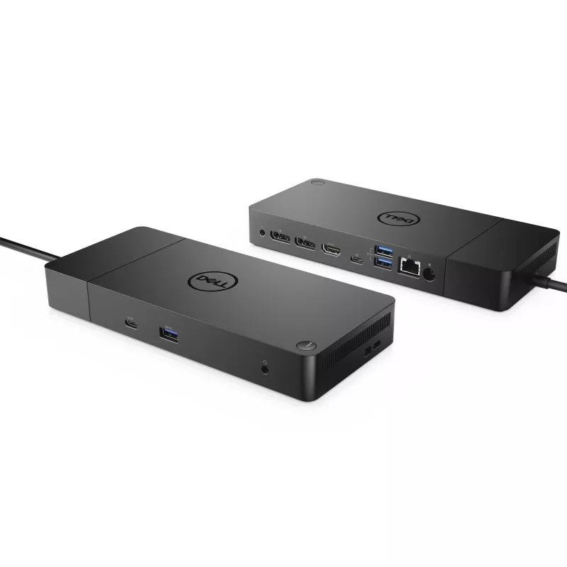 DELL WD19 belaidė dokavimo stotelė USB 3.2 Gen 1 (3.1 Gen 1) Type-C juoda