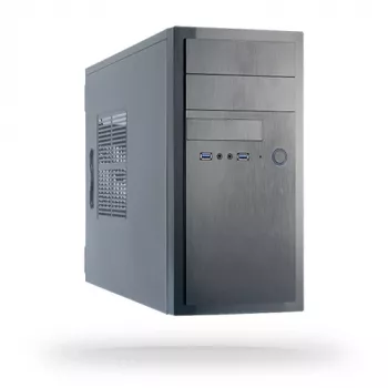 Chieftec HT-01B-350GPB kompiuterio korpusas Midi Tower Juodas 350 W