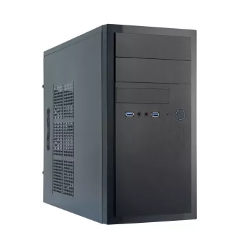 Chieftec HT-01B-OP kompiuterio korpusas Mini Tower Juodas